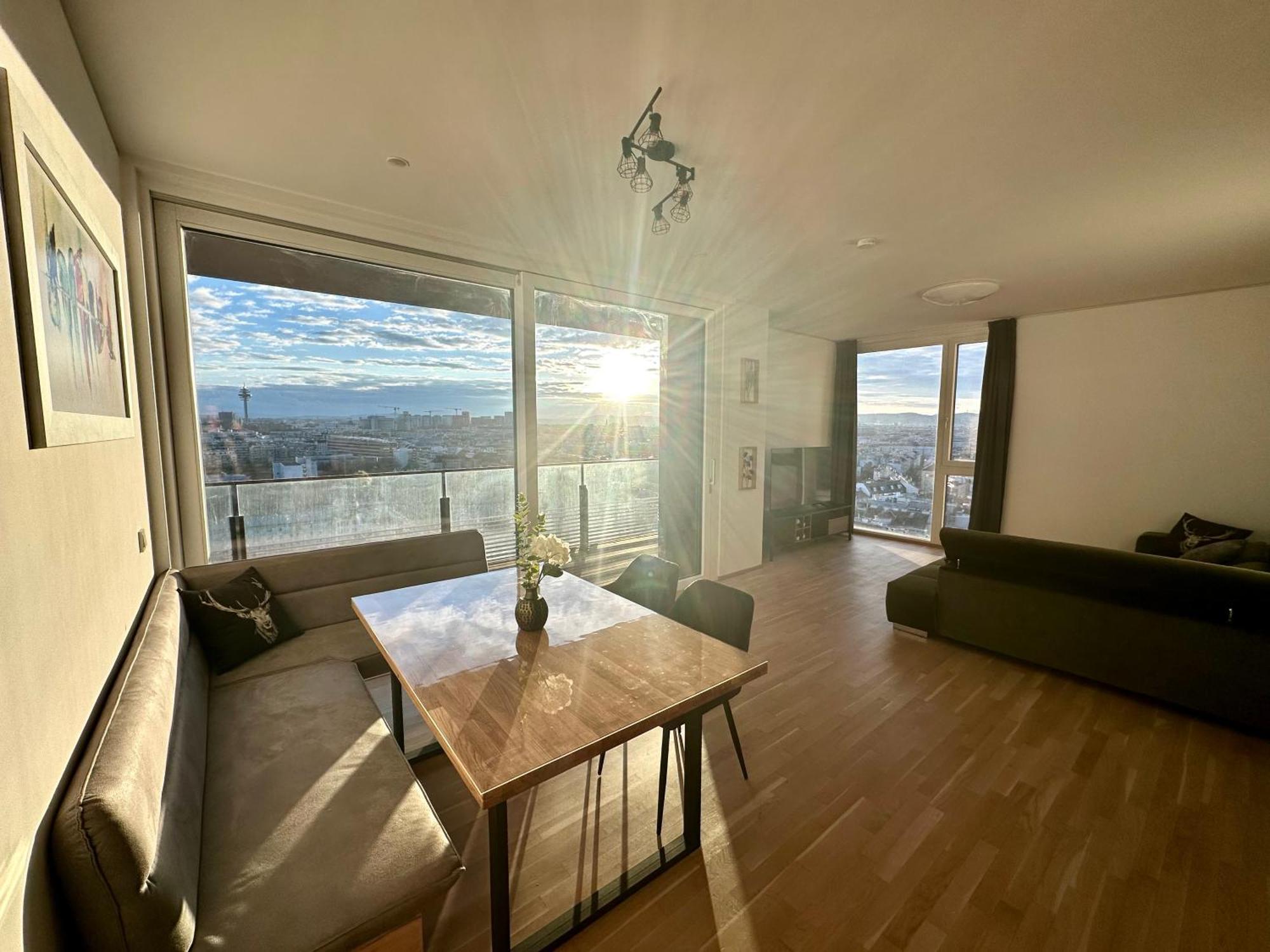 Apartamento Panorama Sky I Rooftop Pool I Metro Station